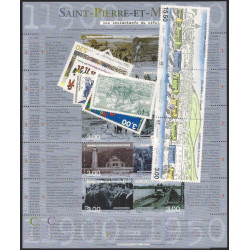 Timbres de Saint Pierre et Miquelon 2000 année complète neuf**.