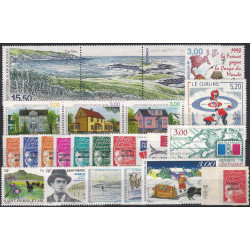 Timbres de Saint Pierre et Miquelon 1998 année complète neuf**.