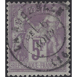 Sage timbre de France N°95 oblitéré.