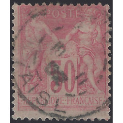 Sage timbre de France N°104 oblitéré.