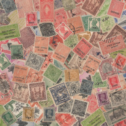 États Indiens timbres de collection tous différents.