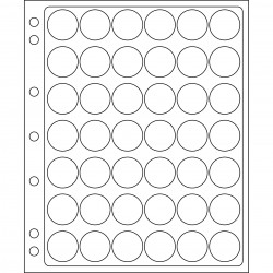 Leuchtturm Pochettes Plastiques ENCAP, transp. pour 42 muselets de champagneet Capsules de Bouteille