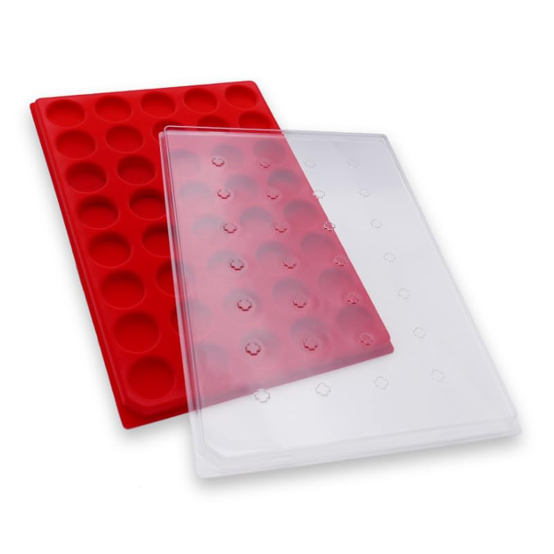 PHILANTOLOGIE COLLECTIONNEZ VOS PASSIONS ! Plateau Velours Rouge avec Couvercle pour présenter 40 muselets de Champagne.