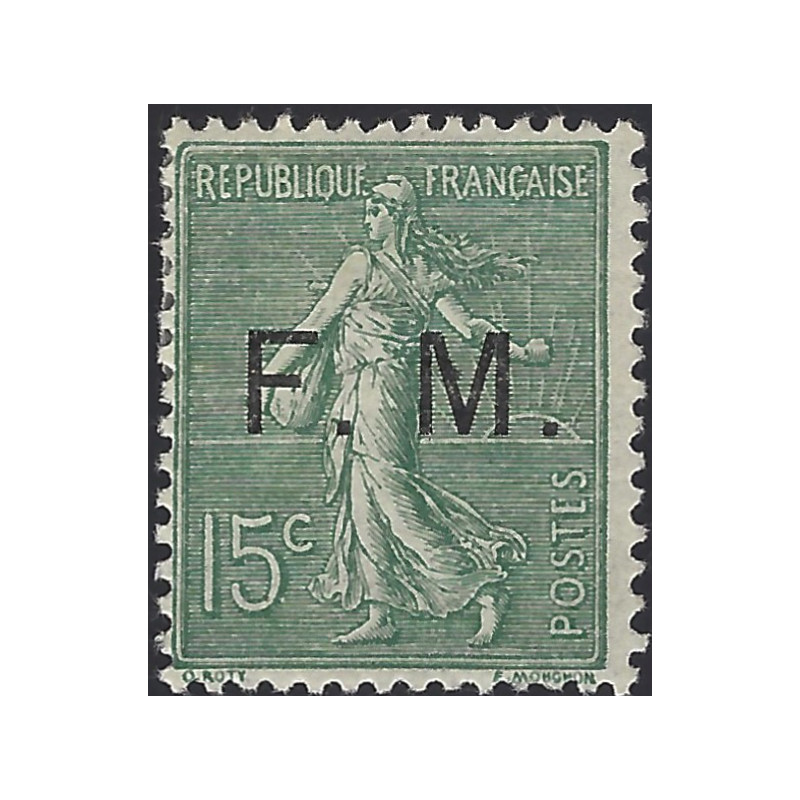 Timbre de Franchise Militaire N°3 neuf*.