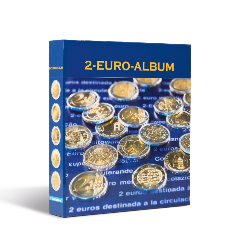 Reliure Numis pour pièces de 2€ commémoratives de toute la zone Euro.