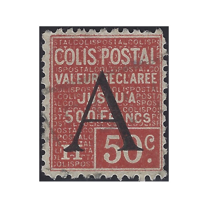 Timbre pour colis postal de France Valeur déclarée N°84 oblitéré.