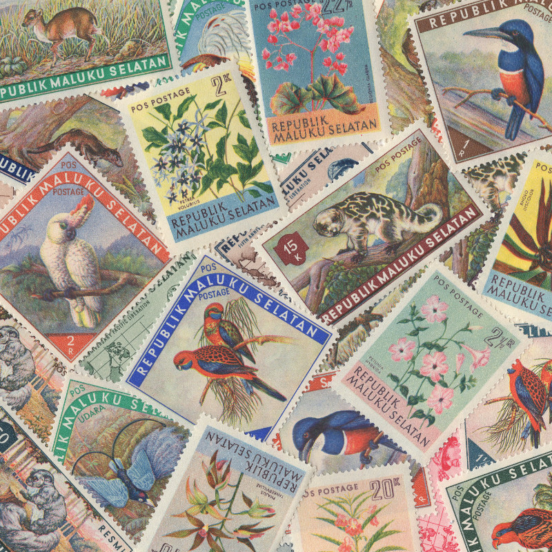 Malawi 25 divers Timbres (Timbres pour Les collectionneurs