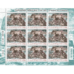 Timbre Théodore Géricault en feuillet de France N°F143 neuf**.