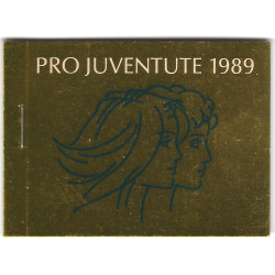 Suisse carnet de timbres pour la jeunesse N°C1334 neuf**. Pro Juventute 1989.