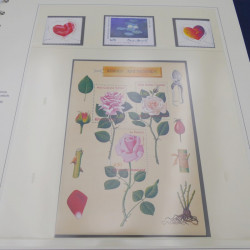 Collection timbres de France 1998-2001 neuf** complète en album Safe.