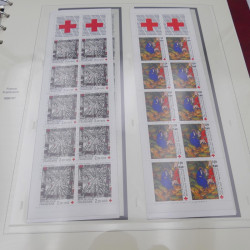 Collection carnets de France 1978-2002 neufs en album Safe.