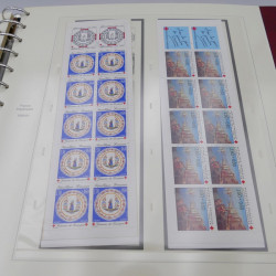 Collection carnets de France 1978-2002 neufs en album Safe.