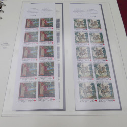 Collection carnets de France 1978-2002 neufs en album Safe.