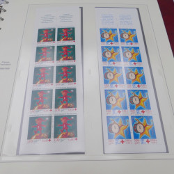 Collection carnets de France 1978-2002 neufs en album Safe.