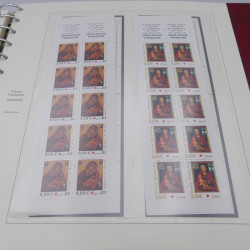 Collection carnets de France 1978-2002 neufs en album Safe.