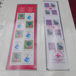 Collection carnets de France 1978-2002 neufs en album Safe.