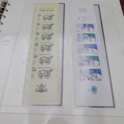 Collection carnets de France 1978-2002 neufs en album Safe.
