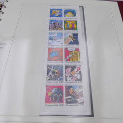 Collection carnets de France 1978-2002 neufs en album Safe.