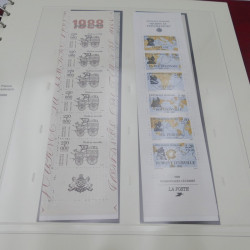 Collection carnets de France 1978-2002 neufs en album Safe.
