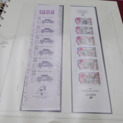 Collection carnets de France 1978-2002 neufs en album Safe.