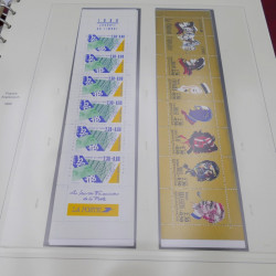 Collection carnets de France 1978-2002 neufs en album Safe.
