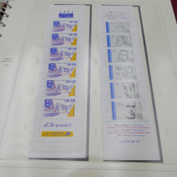 Collection carnets de France 1978-2002 neufs en album Safe.