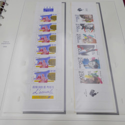 Collection carnets de France 1978-2002 neufs en album Safe.