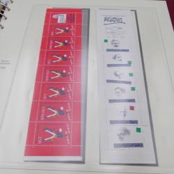 Collection carnets de France 1978-2002 neufs en album Safe.