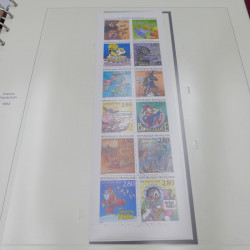 Collection carnets de France 1978-2002 neufs en album Safe.