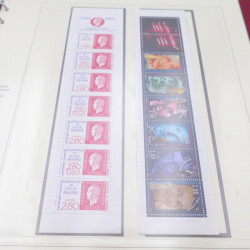 Collection carnets de France 1978-2002 neufs en album Safe.