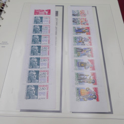 Collection carnets de France 1978-2002 neufs en album Safe.
