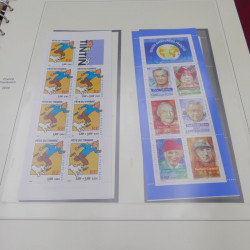Collection carnets de France 1978-2002 neufs en album Safe.