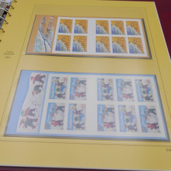 Collection carnets de France 1978-2002 neufs en album Safe.