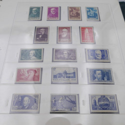 Collection timbres de France 1938-1957 neuf** complète en album Safe.