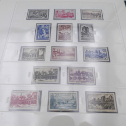 Collection timbres de France 1938-1957 neuf** complète en album Safe.