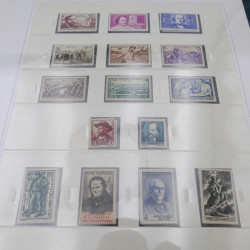 Collection timbres de France 1938-1957 neuf** complète en album Safe.