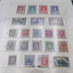 Collection timbres de France 1938-1957 neuf** complète en album Safe.
