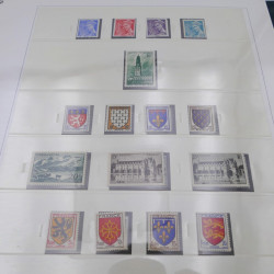 Collection timbres de France 1938-1957 neuf** complète en album Safe.