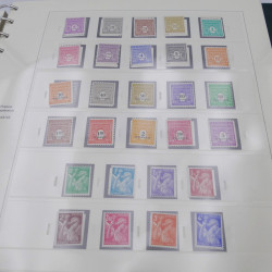 Collection timbres de France 1938-1957 neuf** complète en album Safe.