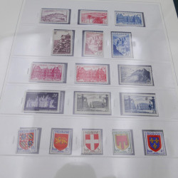 Collection timbres de France 1938-1957 neuf** complète en album Safe.