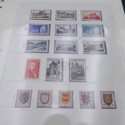 Collection timbres de France 1938-1957 neuf** complète en album Safe.