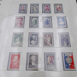 Collection timbres de France 1938-1957 neuf** complète en album Safe.