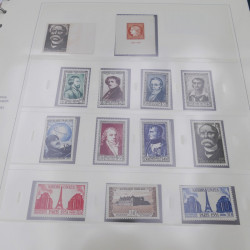 Collection timbres de France 1938-1957 neuf** complète en album Safe.