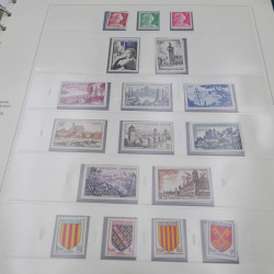 Collection timbres de France 1938-1957 neuf** complète en album Safe.
