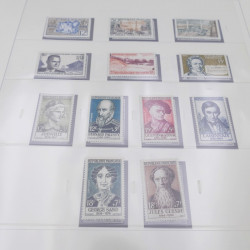 Collection timbres de France 1938-1957 neuf** complète en album Safe.