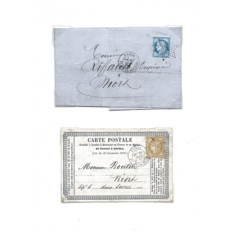 Lot De Timbres Et Cartes Postales – Collection Variée