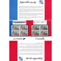 Pochette émission commune France - Canada 1984.