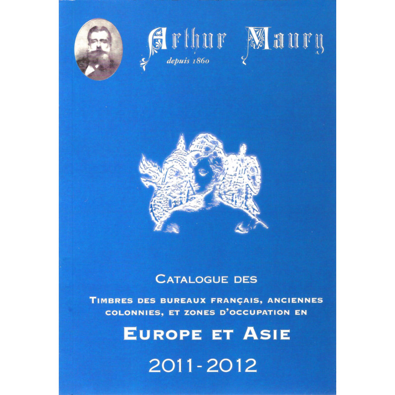 Catalogue Maury des timbres colonies françaises 2012.