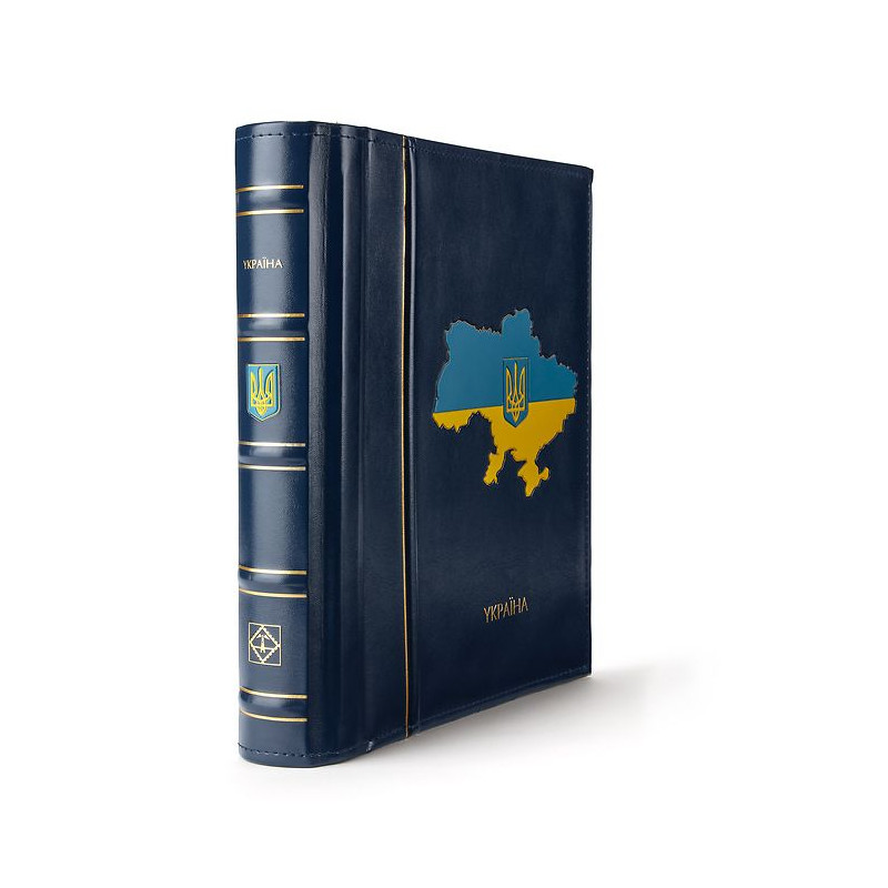 Reliure Leuchtturm à barre rotative gravée Ukraine.