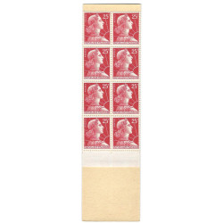 Carnet de 8 timbres Marianne de Muller N°1011C-C 1neuf**.